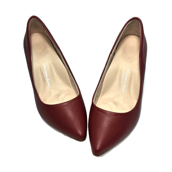 Antonia Saint NY Victoria 3" High Heels for Women-Haute Red - Size 8B. Pre-owned - Picture 3 of 6